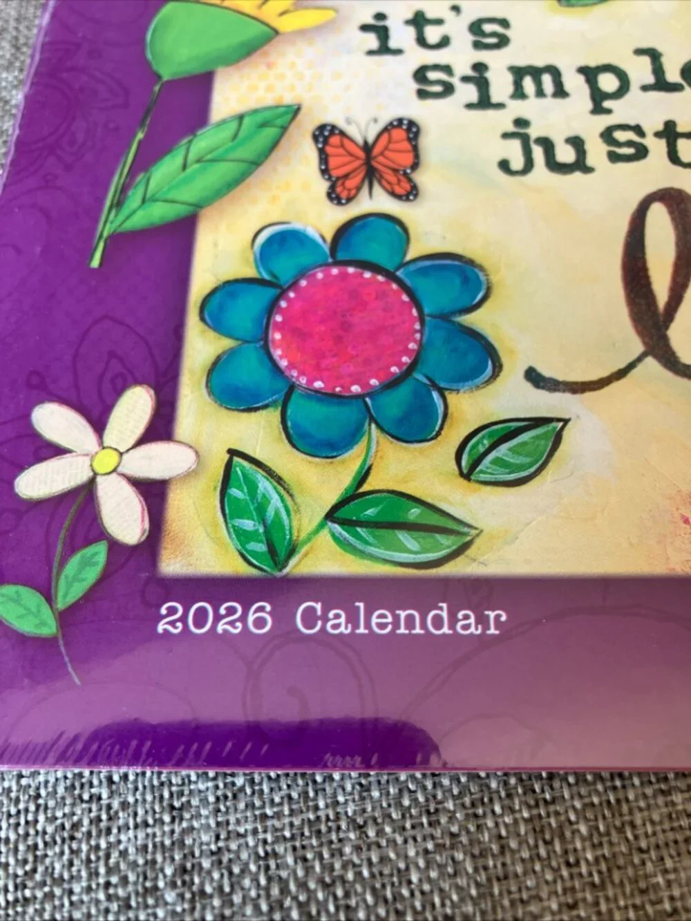 Sellers Publishing A Year of Hope and Inspiration 2026 7” x 7” Mini Calendar